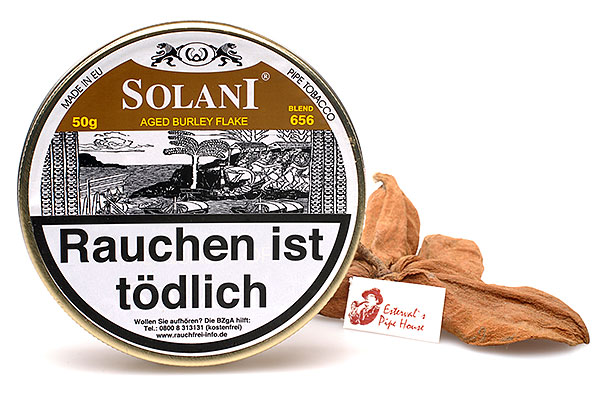 Solani Aged Burley Flake Blend 656 Pipe tobacco 50g Tin